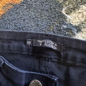 Lucky & Blessed Black Denim